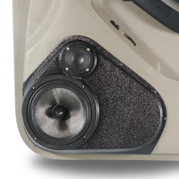 DOWN4SOUND PODS DOWN4SOUND Single 8" and Single 3.5" Speaker Pods for the Front Door of a 03-09 Toyota 4Runner