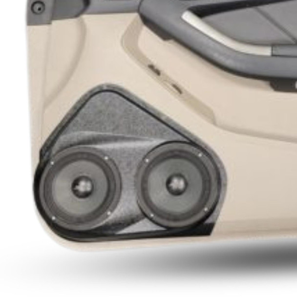 DOWN4SOUND PODS DOWN4SOUND Dual 6.5" Speaker Pods for the Front Door of a 03-09 Toyota 4Runner