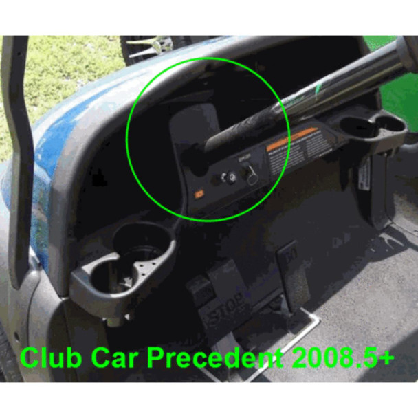 DOWN4SOUND PODS DOWN4SOUND Single 5.25 in Speaker Pods for the Dash of a 04-08 Club Car Precedent