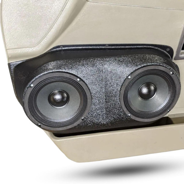 DOWN4SOUND PODS DOWN4SOUND Dual 6.5" Speaker Pods for the Front Door of a 03-07 Hummer H2 SUV