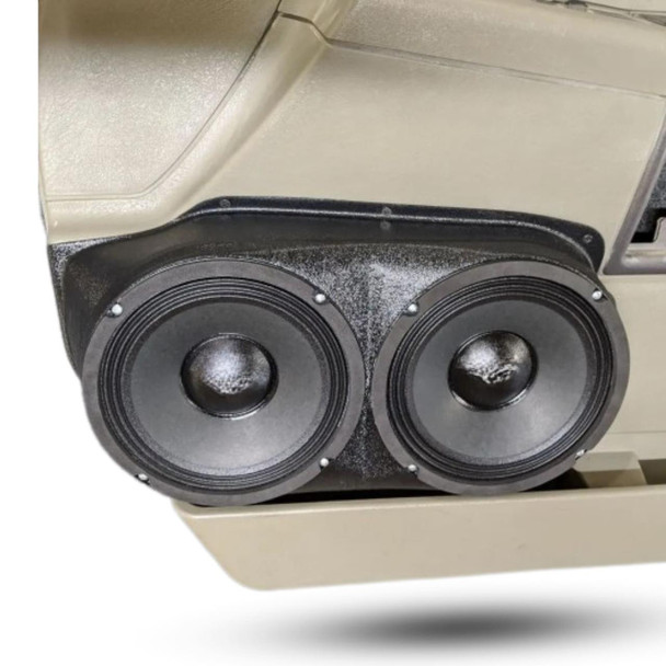 DOWN4SOUND PODS DOWN4SOUND Dual 8" Speaker Pods for the Front Door of a 03-07 Hummer H2 SUV