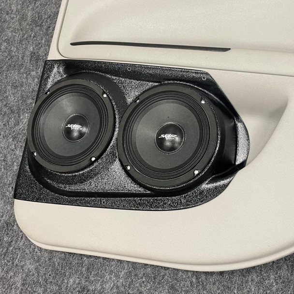 DOWN4SOUND PODS DOWN4SOUND Dual 6.5" Speaker Pods for the Rear Door of a 06-15 Chevrolet Impala
