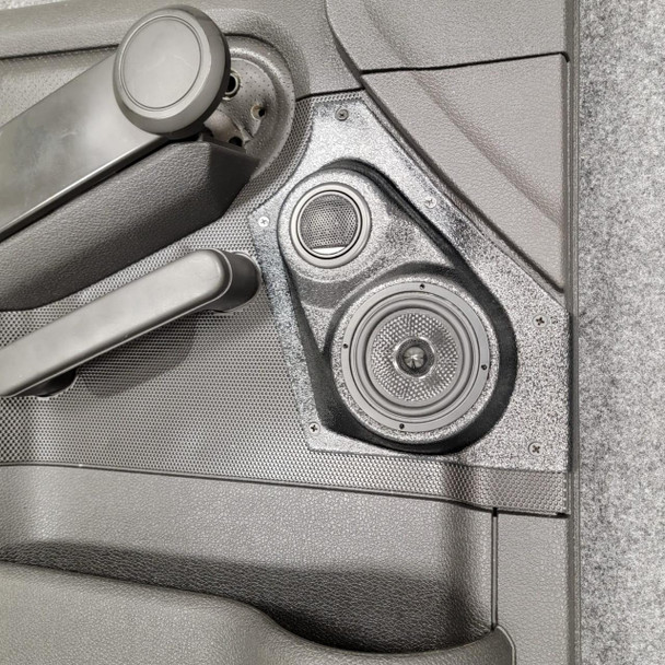 DOWN4SOUND PODS DOWN4SOUND Single 3.5" and Single Tweeter Speaker Pods for the Front Door of a 06-10 Ford Explorer