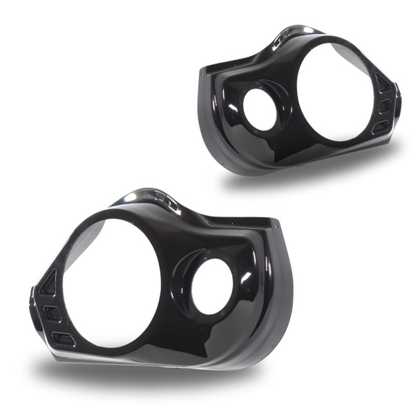 DOWN4SOUND PODS DOWN4SOUND Single 8" and Single 3.5" Speaker Pods for the Front Door of a 06-11 Honda Civic 2 Door