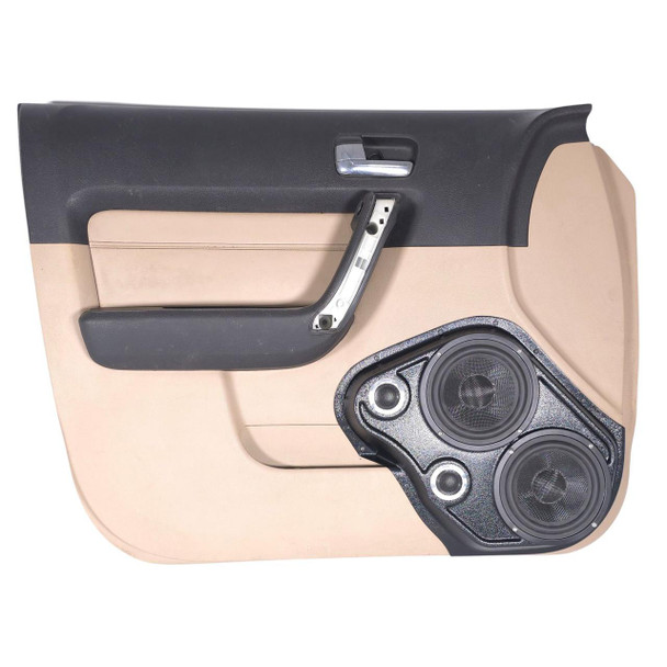 DOWN4SOUND PODS DOWN4SOUND Dual 6.5" and Dual Tweeter Speaker Pods for the Front Door of a 06-07 Hummer H3