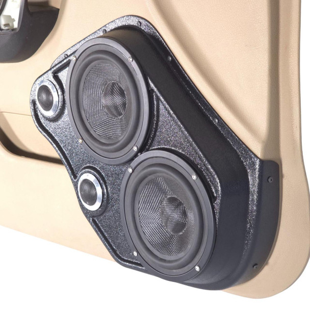DOWN4SOUND PODS DOWN4SOUND Dual 6.5" and Dual Tweeter Speaker Pods for the Front Door of a 06-07 Hummer H3