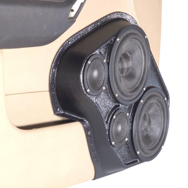 DOWN4SOUND PODS DOWN4SOUND Dual 6.5" and Dual 3.5" Speaker Pods for the Front Door of a 06-07 Hummer H3