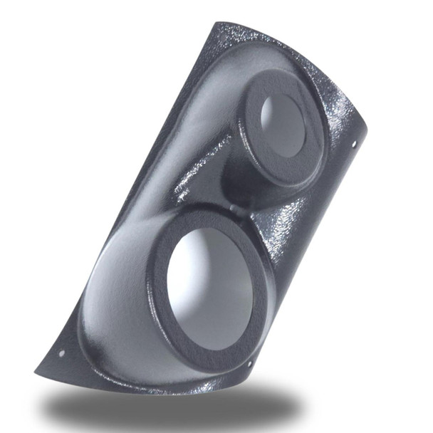 DOWN4SOUND PODS DOWN4SOUND Single 3.5" and Single Tweeter Speaker Pods for the A-Pillar of a 06-07 Hummer H3
