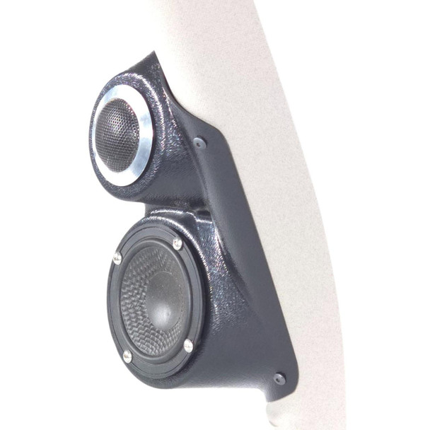DOWN4SOUND PODS DOWN4SOUND Single 3.5" and Single Tweeter Speaker Pods for the A-Pillar of a 06-07 Hummer H3