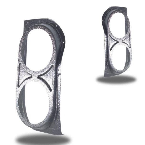 DOWN4SOUND PODS DOWN4SOUND Dual 6.5" Speaker Pods for the Rear Door of a 06-07 Hummer H3