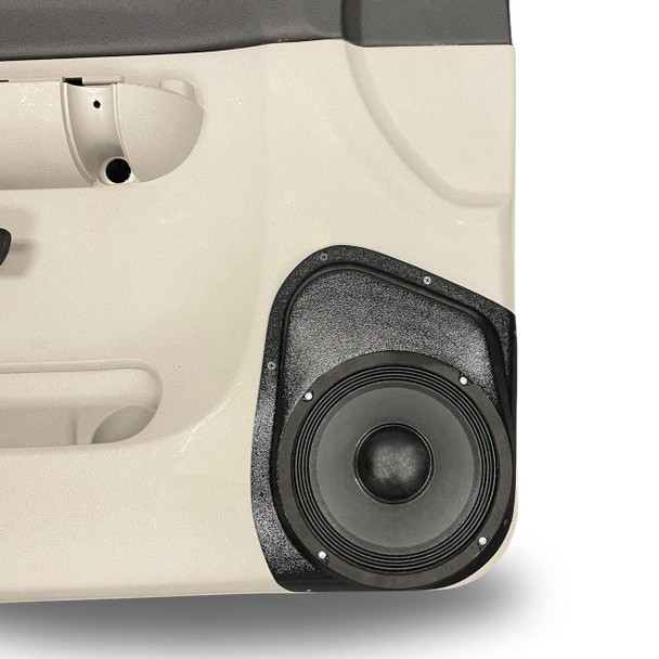 DOWN4SOUND PODS DOWN4SOUND Single 8" Speaker Pods for the Front Door of a 07-09 Chevrolet Silverado-GMC Sierra Lower Handle