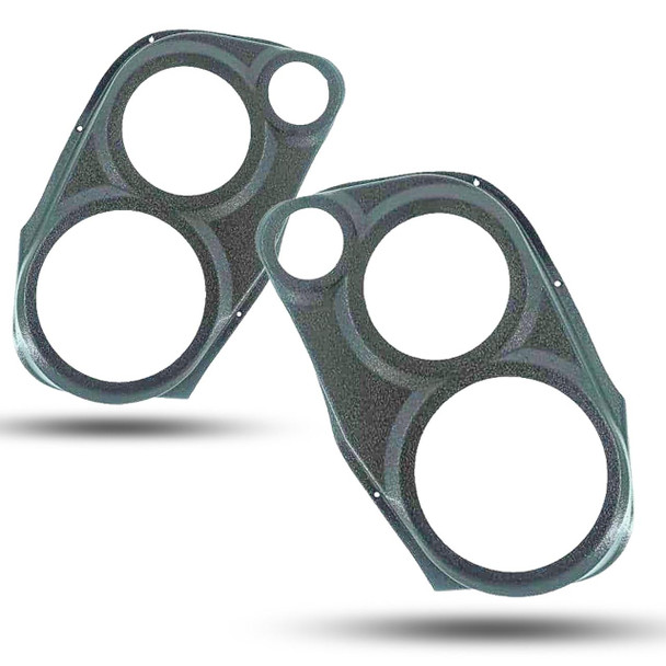 DOWN4SOUND PODS DOWN4SOUND Single 8" and Single 6.5" and Single 3.5" Speaker Pods for the Front Door of a 07-09 GM Full Size Truck Upper Handle