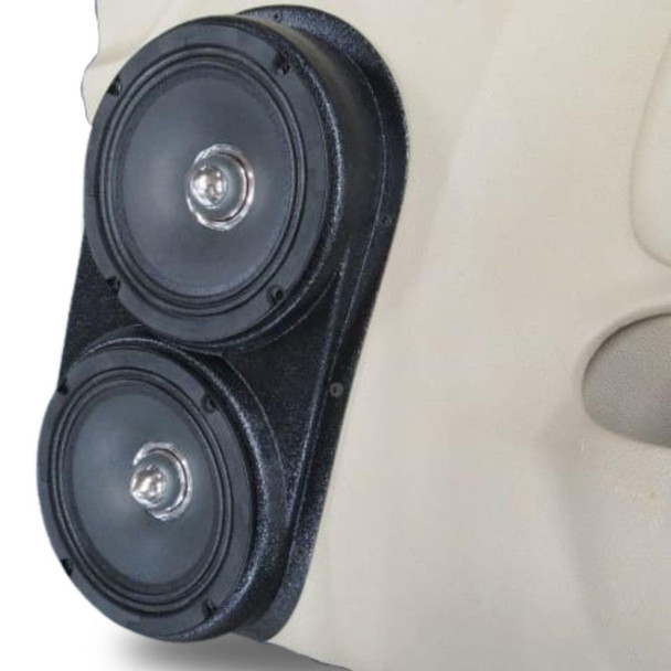 DOWN4SOUND PODS DOWN4SOUND Dual 6.5" Speaker Pods for the Front Door of a 07-09 GM Full Size Truck Upper Handle