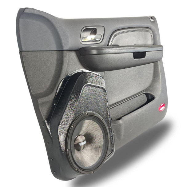 DOWN4SOUND PODS DOWN4SOUND Single 10" Speaker Pods for the Front Door of a 07-09 GM Full Size Truck Upper Handle