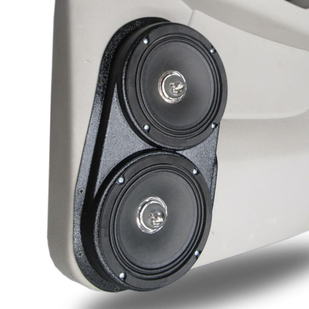 DOWN4SOUND PODS DOWN4SOUND Dual 6.5" Speaker Pods for the Rear Door of a 07-14 GM Full Size Truck Upper Handle
