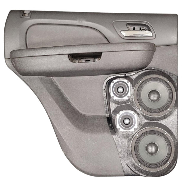 DOWN4SOUND PODS DOWN4SOUND Dual 6.5" and Dual 3.5" Speaker Pods for the Rear Door of a 07-14 GM Full Size Truck Upper Handle