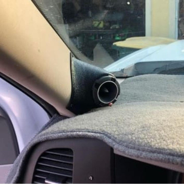 DOWN4SOUND PODS DOWN4SOUND Single Tweeter Speaker Pods for the A-Pillar of a 07-14 GM Full Size Truck