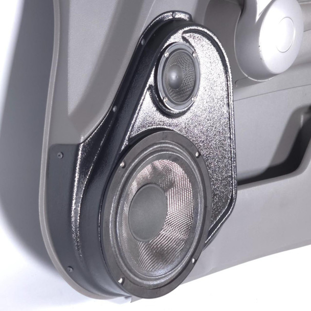 DOWN4SOUND PODS DOWN4SOUND Single 8" and Single 3.5" Speaker Pods for the Front Door of a 07-11 Honda CRV 4 Door