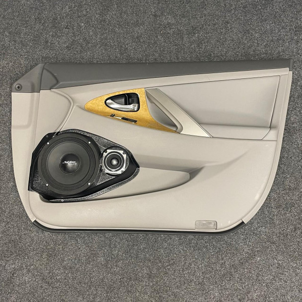 DOWN4SOUND PODS DOWN4SOUND Single 8" and Single 3.5" Speaker Pods for the Front Door of a 07-11 Toyota Camry