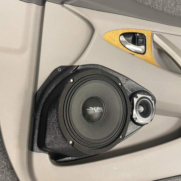 DOWN4SOUND PODS DOWN4SOUND Single 8" and Single 3.5" Speaker Pods for the Front Door of a 07-11 Toyota Camry