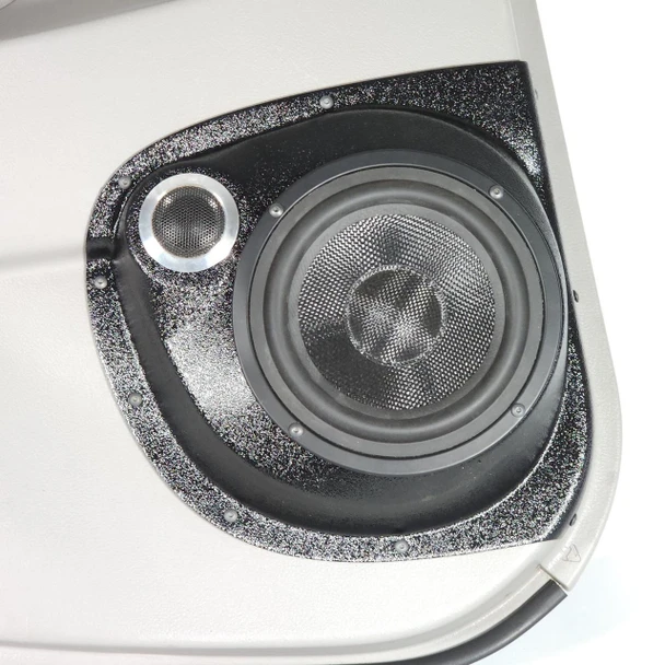 DOWN4SOUND PODS DOWN4SOUND Single 6.5" and Single Tweeter Speaker Pods for the Rear Door of a 07-11 Toyota Camry