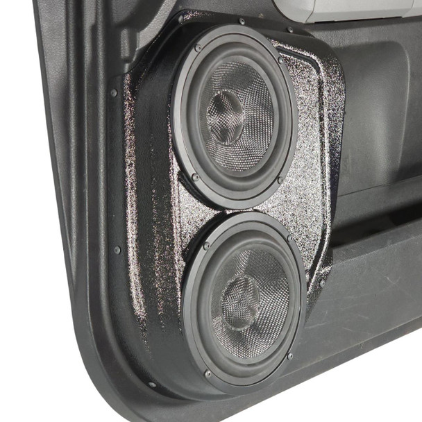 DOWN4SOUND PODS DOWN4SOUND Dual 6.5" Speaker Pods for the Front Door of a 07-13 Toyota Tundra