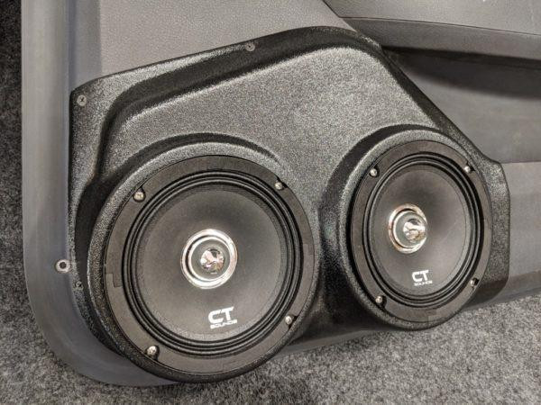 DOWN4SOUND PODS DOWN4SOUND Dual 6.5" Speaker Pods for the Front Door of a 08-10 Dodge Charger