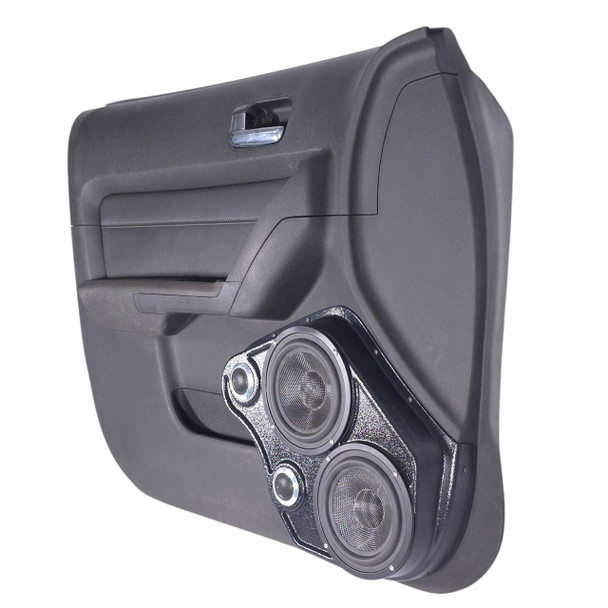 DOWN4SOUND PODS DOWN4SOUND Dual 6.5" and Dual Tweeter Speaker Pods for the Front Door of a 08-10 Hummer H3