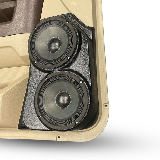 DOWN4SOUND PODS DOWN4SOUND Dual 6.5" Speaker Pods for the Front Door of a 09-18 Dodge Ram-Dodge Ram