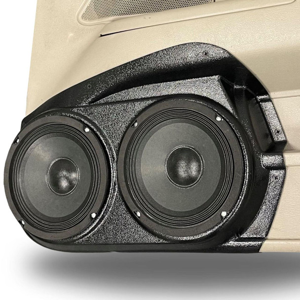DOWN4SOUND PODS DOWN4SOUND Dual 6.5" Speaker Pods for the Front Door of a 09-12 Ford Crown Victoria