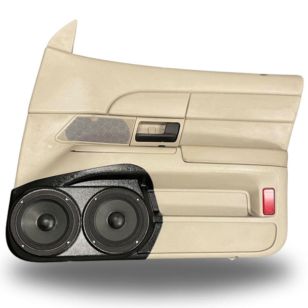 DOWN4SOUND PODS DOWN4SOUND Dual 6.5" Speaker Pods for the Front Door of a 09-12 Ford Crown Victoria