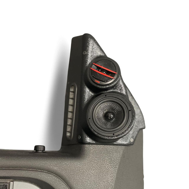 DOWN4SOUND PODS DOWN4SOUND Single 3.5" and Single Tweeter Speaker Pods for the Sail Panel of a 09-14 Ford F-150