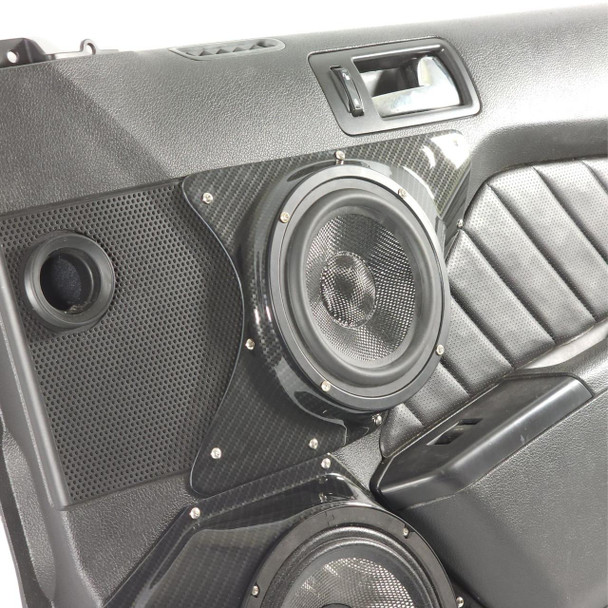 DOWN4SOUND PODS DOWN4SOUND Single 6.5" Speaker Pods for the Front Door of a 10-14 Ford Mustang