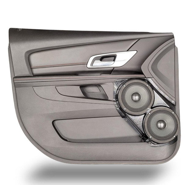 DOWN4SOUND PODS DOWN4SOUND Dual 6.5" Speaker Pods for the Front Door of a 10-17 Chevrolet Equinox-GMC Terrain SUV
