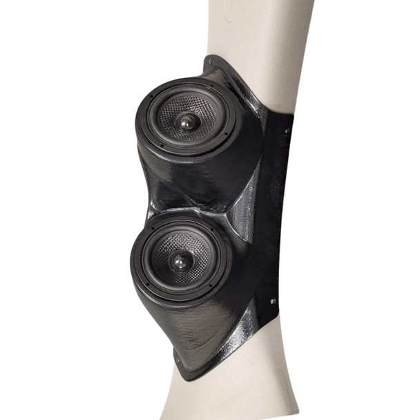 DOWN4SOUND PODS DOWN4SOUND Dual 3.5" Speaker Pods for the A-Pillar of a 10-17 Chevrolet Equinox-GMC Terrain SUV