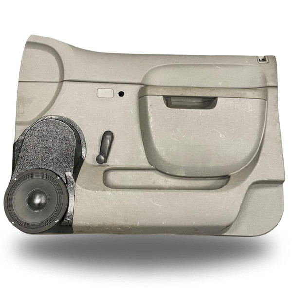 DOWN4SOUND PODS DOWN4SOUND Single 8" Speaker Pods for the Front Door of a 10-13 Chevrolet Silverado-GMC Sierra Lower Handle Manual Window