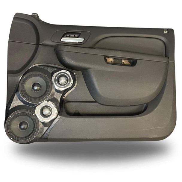 DOWN4SOUND PODS DOWN4SOUND Dual 6.5" and Dual 4" Speaker Pods for the Front Door of a 10-14 GM Full Size Truck Upper Handle