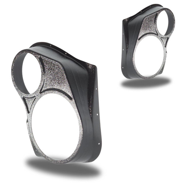 DOWN4SOUND PODS DOWN4SOUND Single 10" and Single 6.5" Speaker Pods for the Front Door of a 10-14 GM Full Size Truck Upper Handle