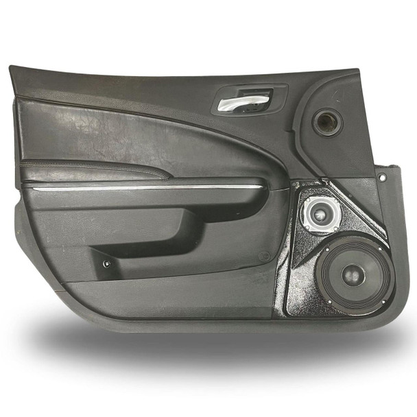 DOWN4SOUND PODS DOWN4SOUND Single 6.5" and Single 3.5" Speaker Pods for the Front Door of a 11-23 Dodge Charger-Chrysler 300C