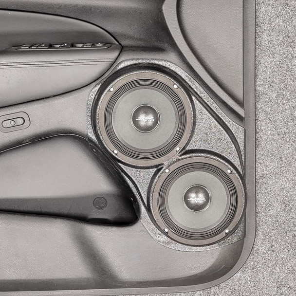 DOWN4SOUND PODS DOWN4SOUND Dual 6.5" Speaker Pods for the Front Door of a 11-23 Dodge Durango-Jeep Grand Cherokee