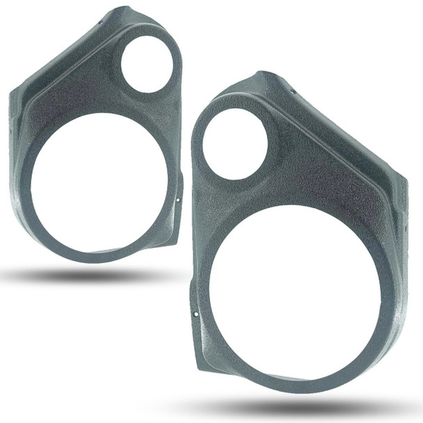 DOWN4SOUND PODS DOWN4SOUND Single 8" and Single 3.5" Speaker Pods for the Front Door of a 12-17 Toyota Camry