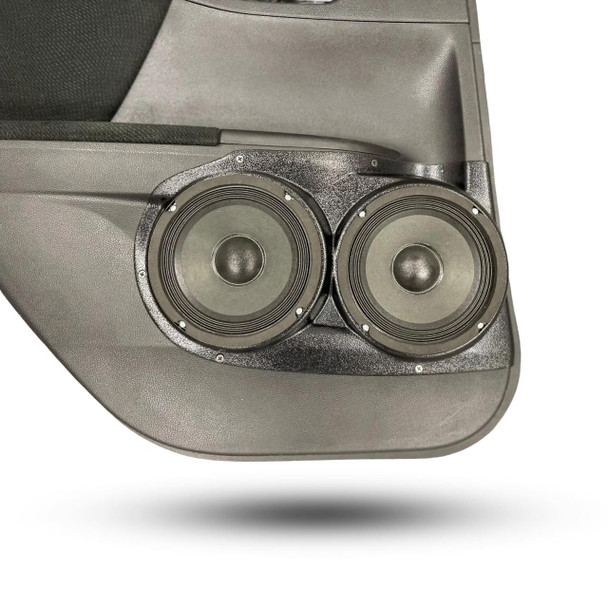 DOWN4SOUND PODS DOWN4SOUND Dual 6.5" Speaker Pods for the Rear Door of a 13-17 Honda Accord 4 Door