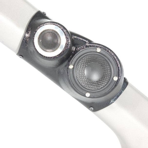 DOWN4SOUND PODS DOWN4SOUND Single 3.5" and Single Tweeter Speaker Pods for the A-Pillar of a 13-17 Honda Accord-Honda Accord