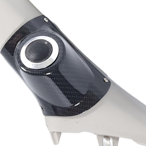 DOWN4SOUND PODS DOWN4SOUND Single Tweeter Speaker Pods for the A-Pillar of a 13-18 Nissan Altima