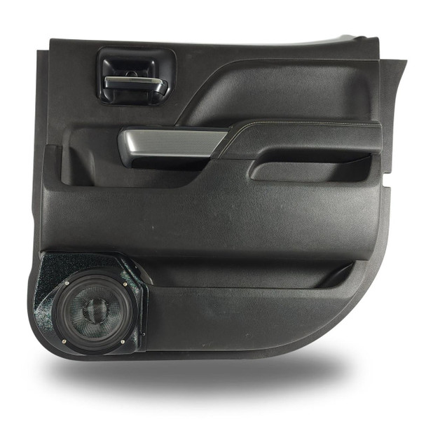 DOWN4SOUND PODS DOWN4SOUND Single 6.5" Speaker Pods for the Rear Door of a 14-18 Chevrolet Silverado-GMC Sierra Crew Cab/Extended