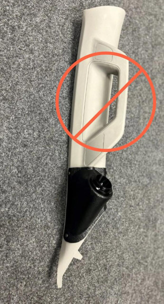 DOWN4SOUND PODS DOWN4SOUND Single Tweeter Speaker Pods for the A-Pillar of a 14-18 GM Full Size Truck No A-Pillar Handle