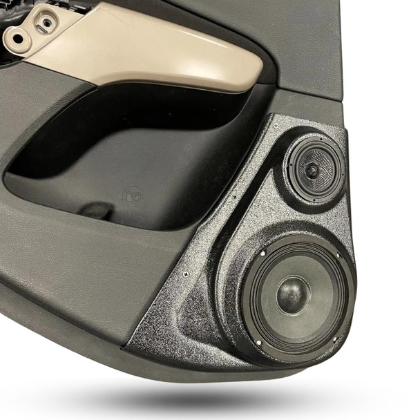 DOWN4SOUND PODS DOWN4SOUND Single 6.5" and Single 3.5" Speaker Pods for the Rear Door of a 14-23 Jeep Cherokee