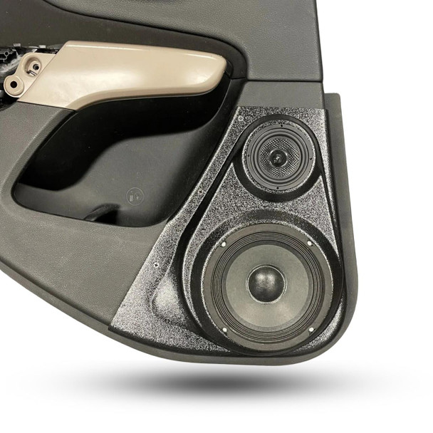 DOWN4SOUND PODS DOWN4SOUND Single 6.5" and Single 3.5" Speaker Pods for the Rear Door of a 14-23 Jeep Cherokee