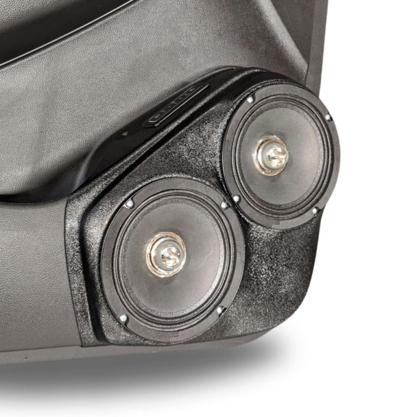 DOWN4SOUND PODS DOWN4SOUND Dual 6.5" Speaker Pods for the Front Door of a 15-20 GM Full Size SUV