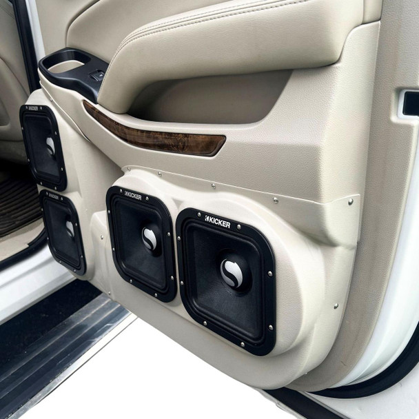 DOWN4SOUND PODS DOWN4SOUND Dual 7" Speaker Pods for the Rear Door of a 15-20 GM Full Size SUV